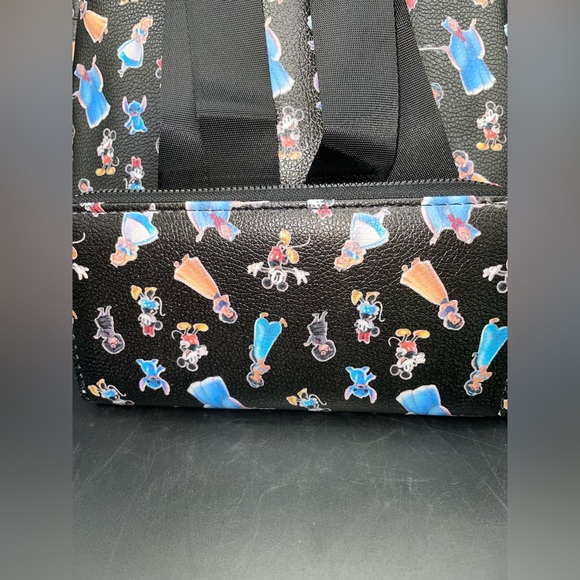 Disney 100 AOP Mini Backpack & Wallet set - Picture 6 of 9